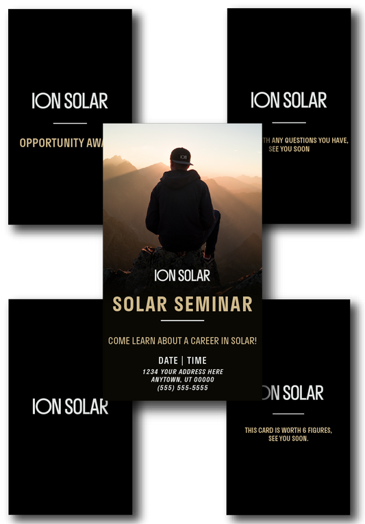 Solar Seminar Cards