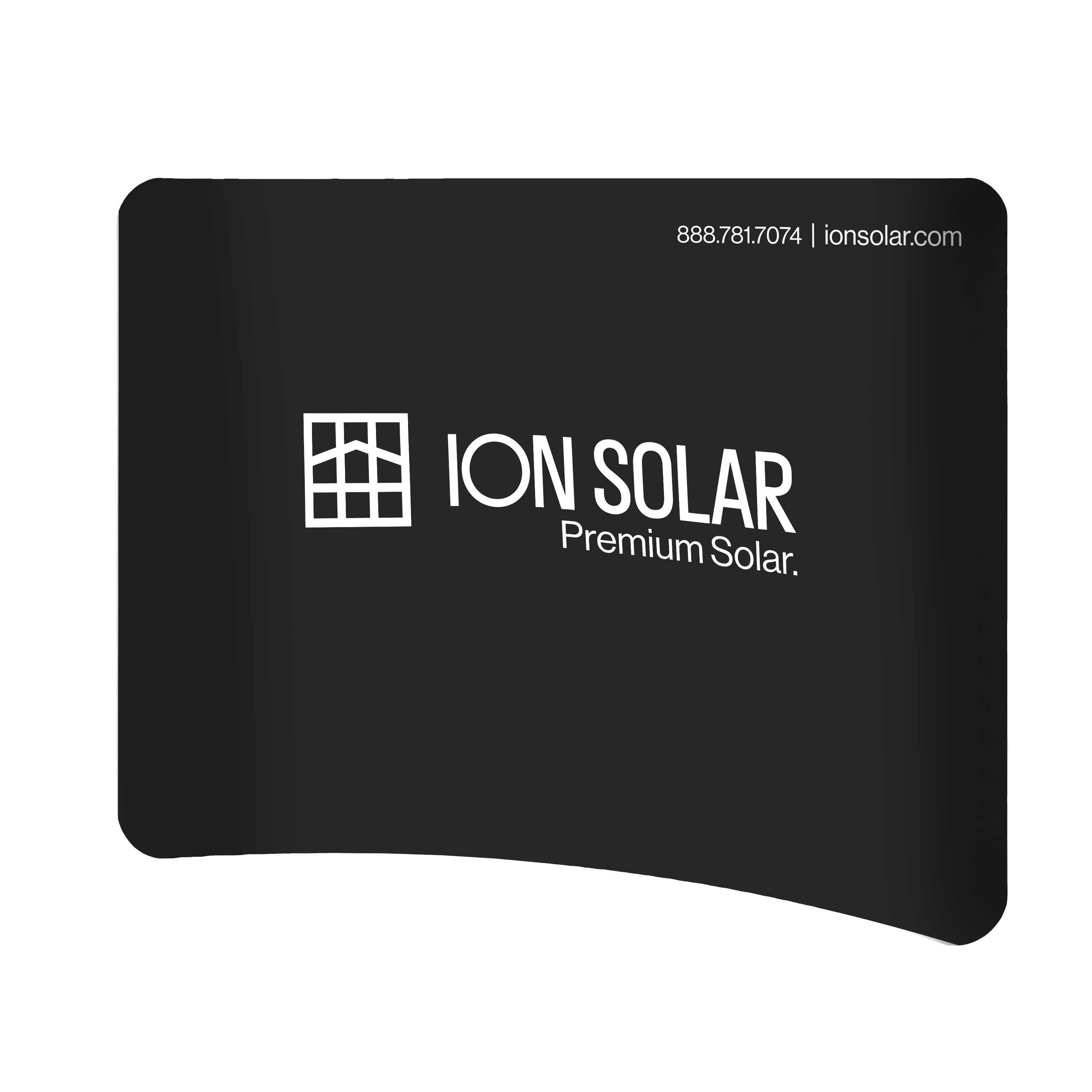 10ft Curve Tension Fabric Display – Ion Solar Corporate Store