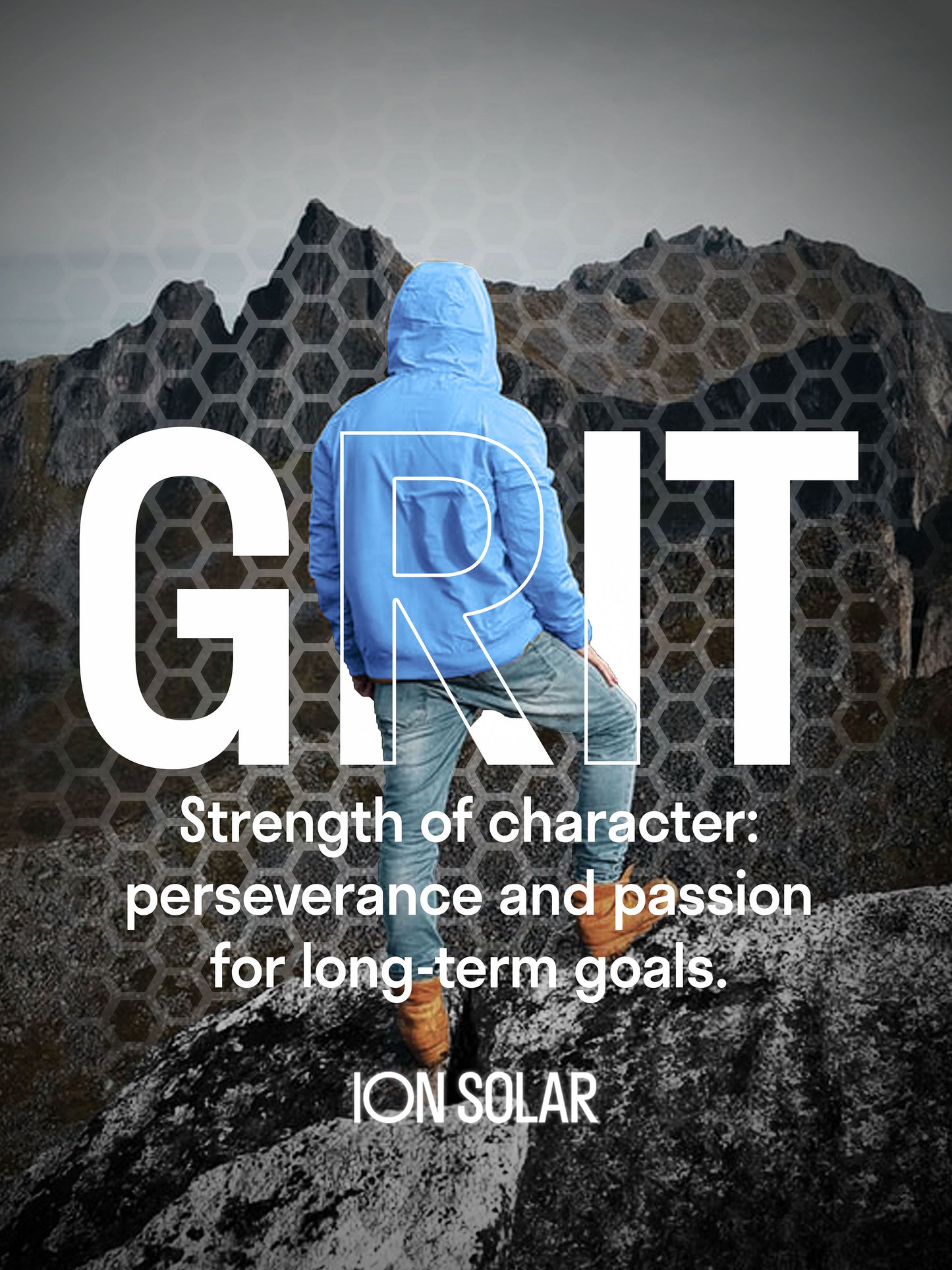 ION - Grit Motivational Poster