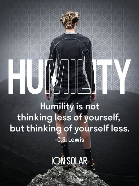 ION - Humility Motivational Poster