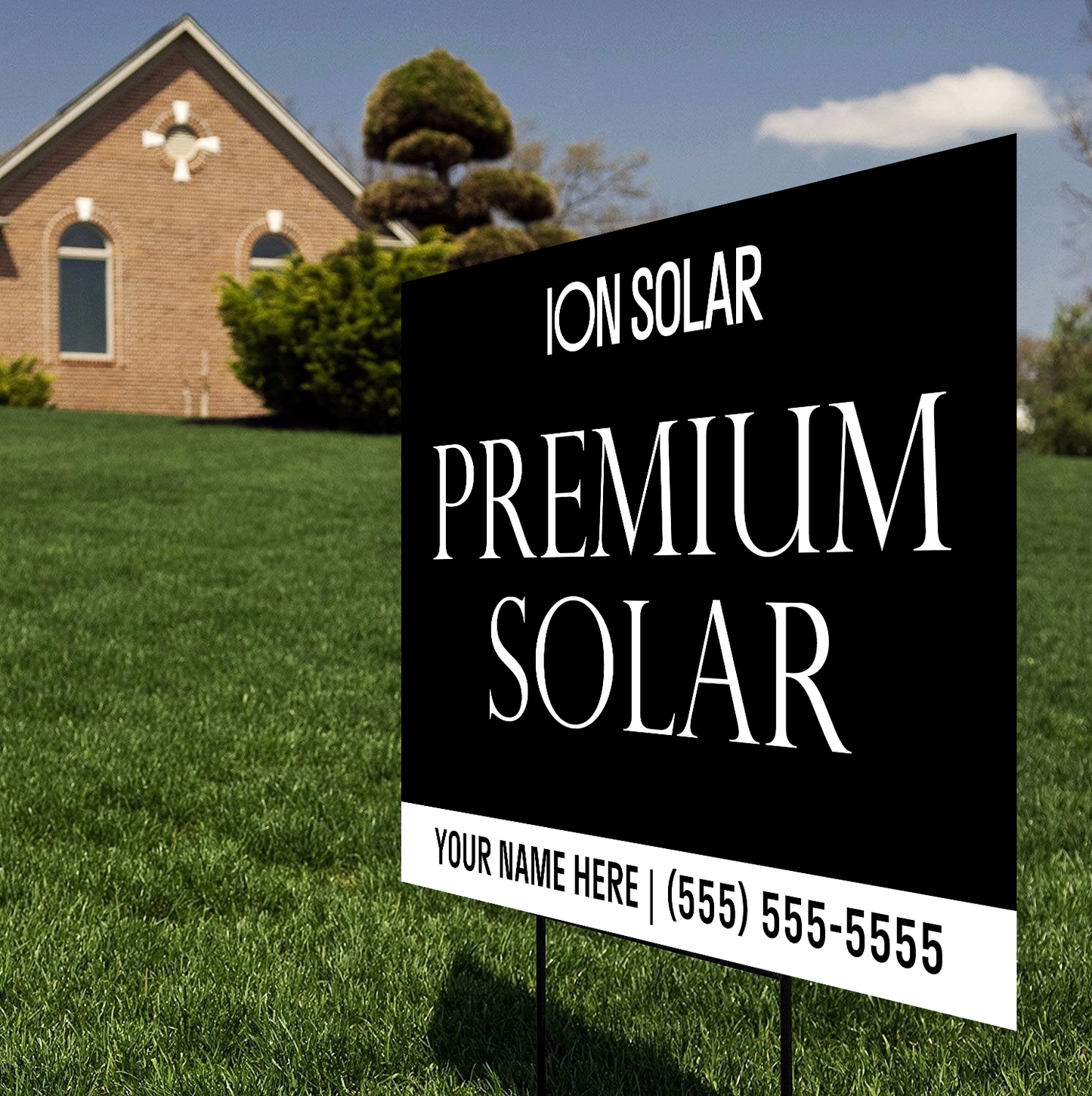 Traditional Solar - Yard Sign