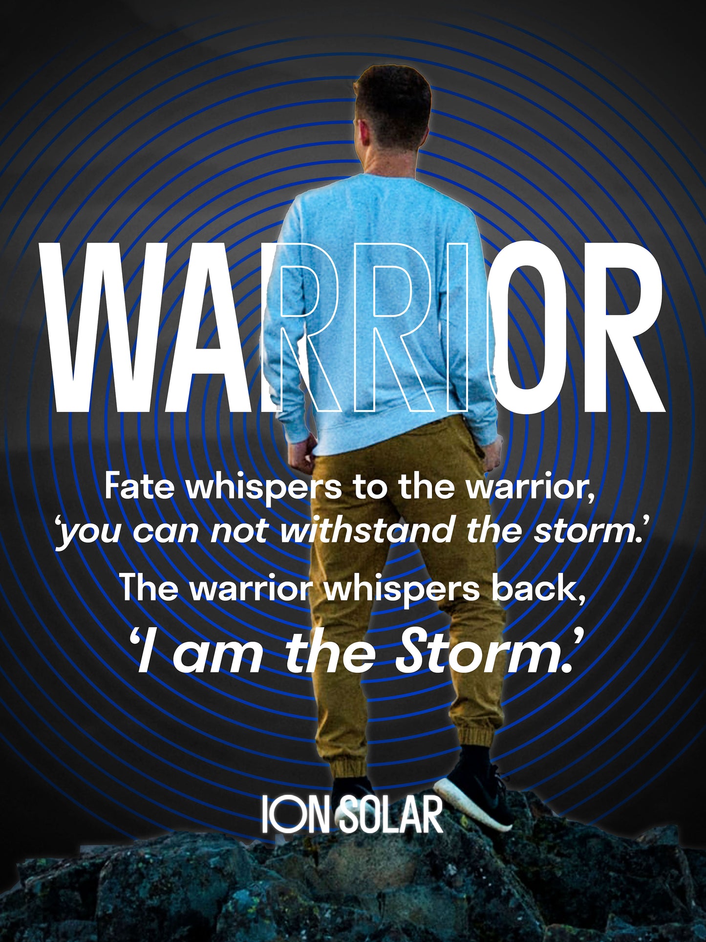 ION - Warrior Motivational Poster